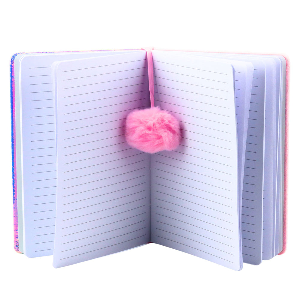 Notitieboek, notitieboek, gelinieerd, lollyconfetti, holografisch, A5, 80 vellen (2)