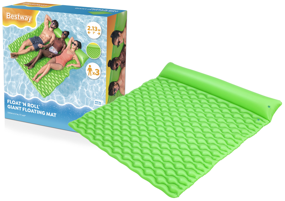 Opblaasbaar luchtbed voor drie personen Bestway 213 x 170 x 21 cm 44106