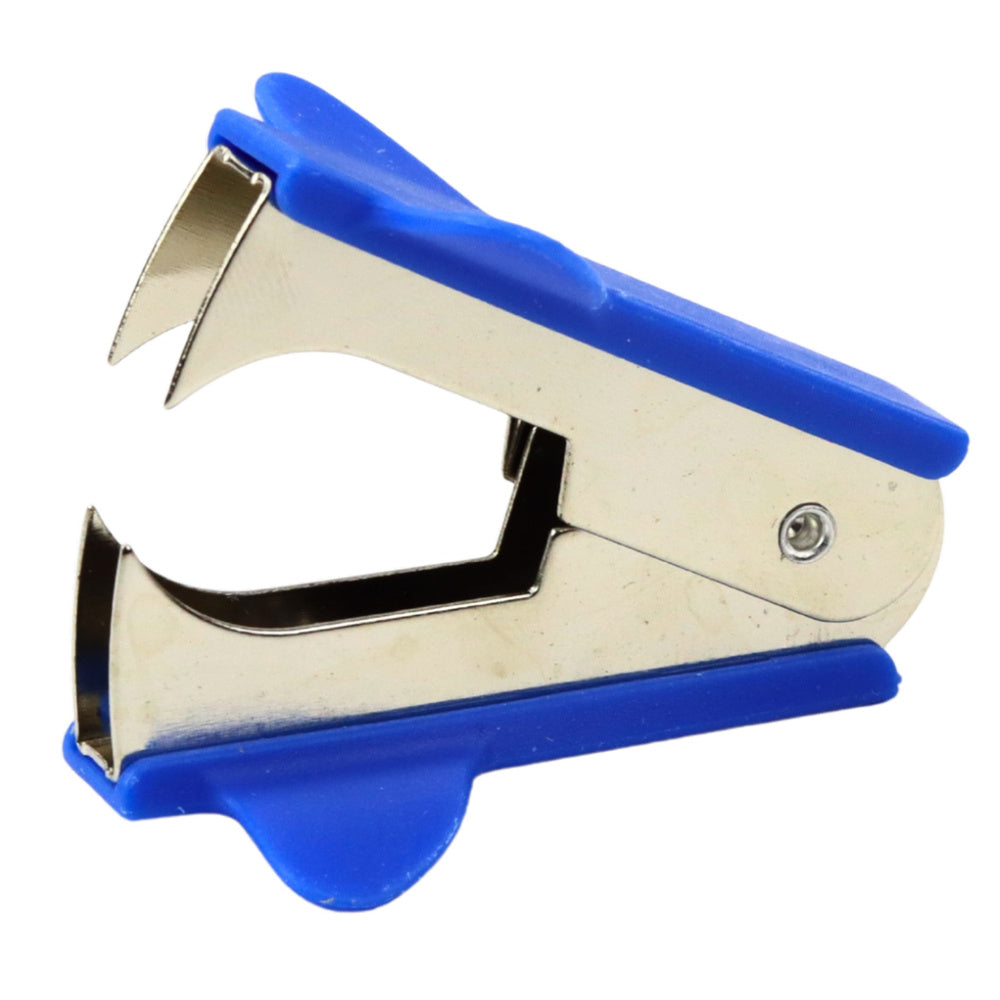 Nietjesverwijderaar, metaal, kantoorgereedschap, blauw (2)