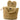 Kinderrugzak pluche oren verstelbare band beige 22cm 4L