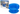 Opblaasbare blauwe stoel 112 x 112 x 70 cm Bestway 75138