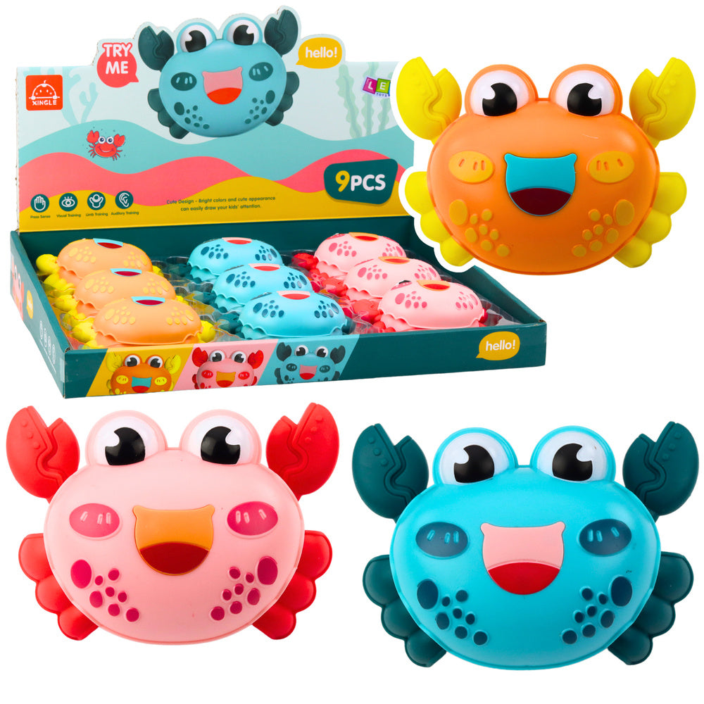 Interactieve krab met motor MIX Kleurrijk rijden