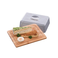 Bamboe kaasplank met deksel (2)