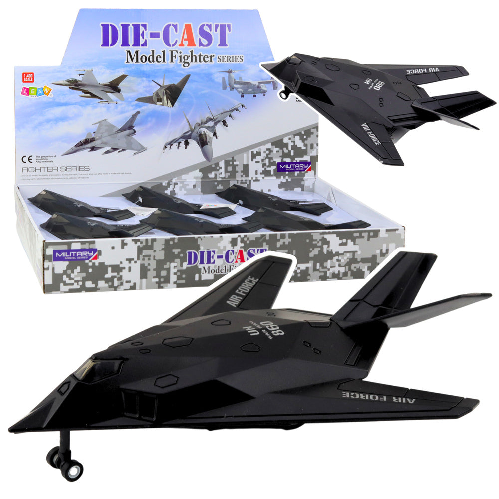 Vliegtuig, gevechtsvliegtuig, militaire jet, aangedreven, met licht en geluid, 1:400