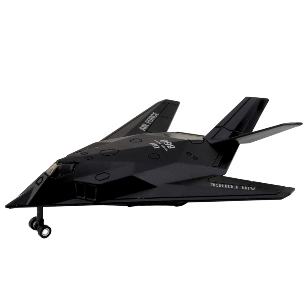 Vliegtuig, gevechtsvliegtuig, militaire jet, aangedreven, met licht en geluid, 1:400 (2)