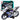Racefiets Racer Drive Lichten Geluiden Zwart Blauw