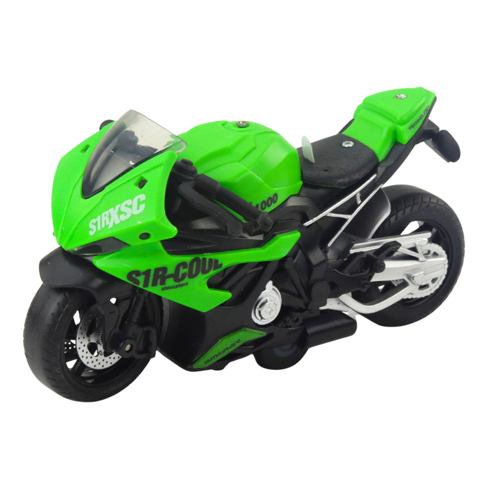 Race-motorfiets met licht- en geluidseffecten (2)