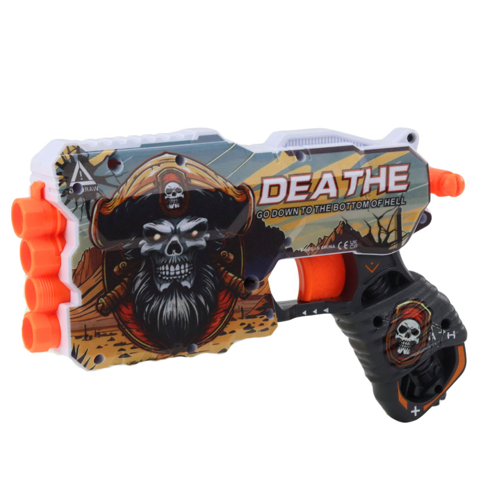 Piraat schuimrubberen dartpistool magazijn voor 4 darts 12 st (2)