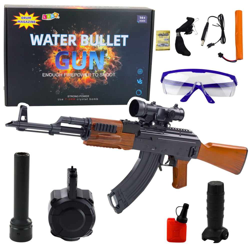 AK-geweer voor waterballetjes hydrogel vizier accessoires bril 96 cm
