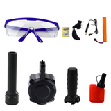 AK-geweer voor waterballetjes hydrogel vizier accessoires bril 96 cm (3)