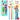 Golfset trolley clubs veld sport spel 20 stuks