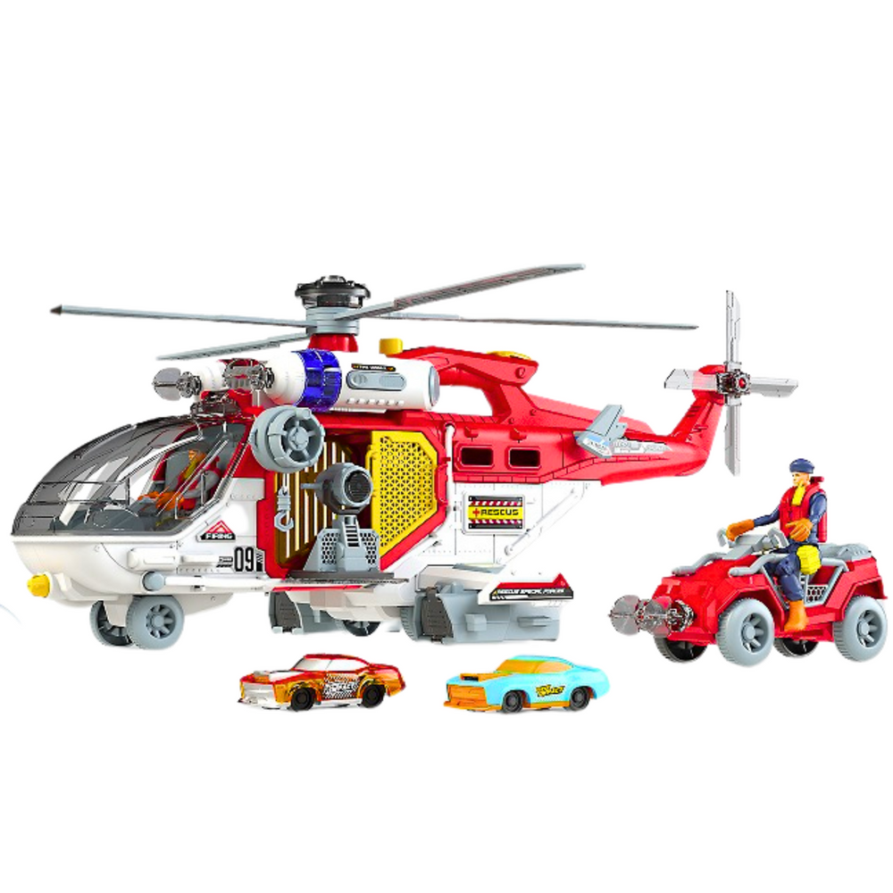 Reddingshelikopter multifunctionele accessoires licht- en geluidset (2)