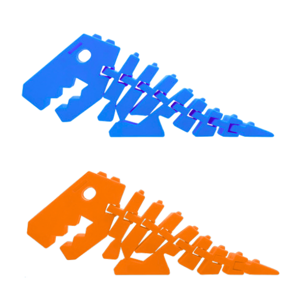 Dinosaurus puzzel fidget 3D-puzzel flexibel buigbaar mix (2)