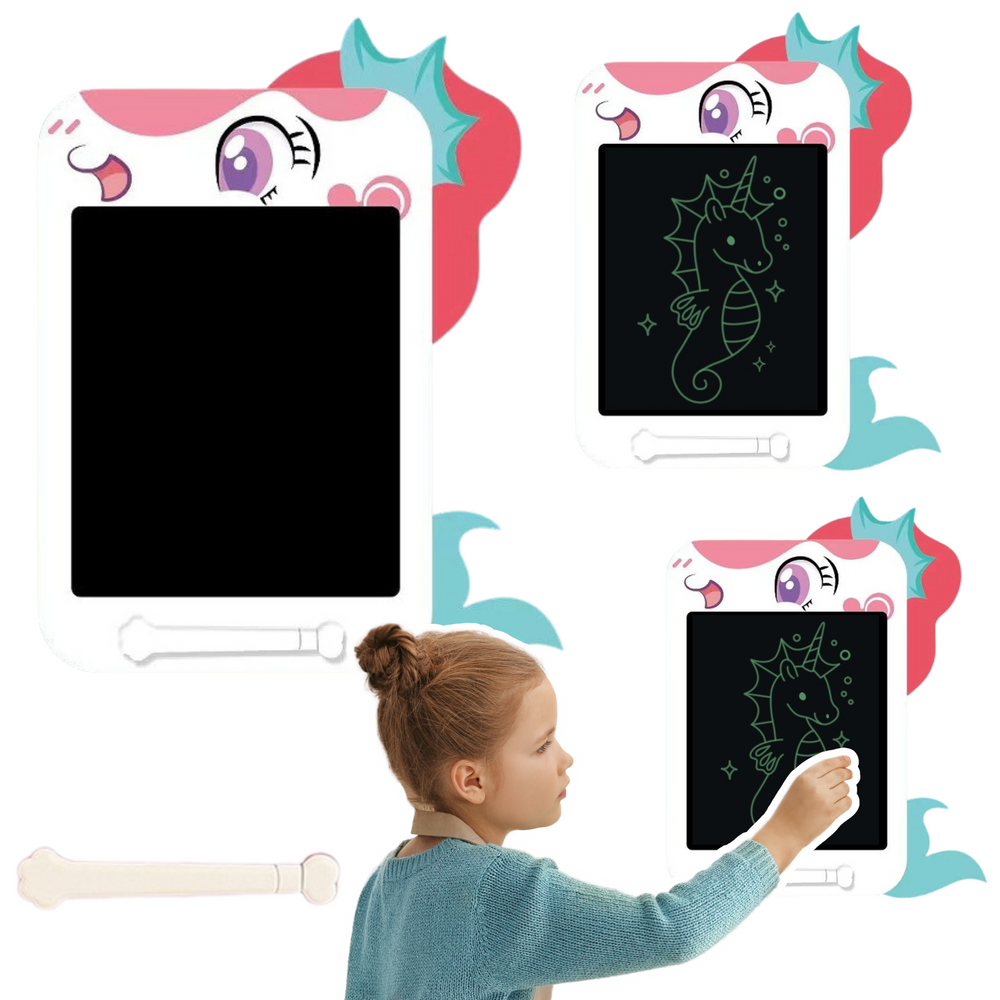 Marker tekenbord schrijven LCD stylo eenhoorn wit