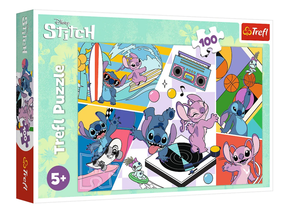 Puzzel 100 stukjes Herinneringen aan Lilo en Stitch Trefl 16473