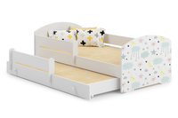 Double bed Luk 160x80 - Stars