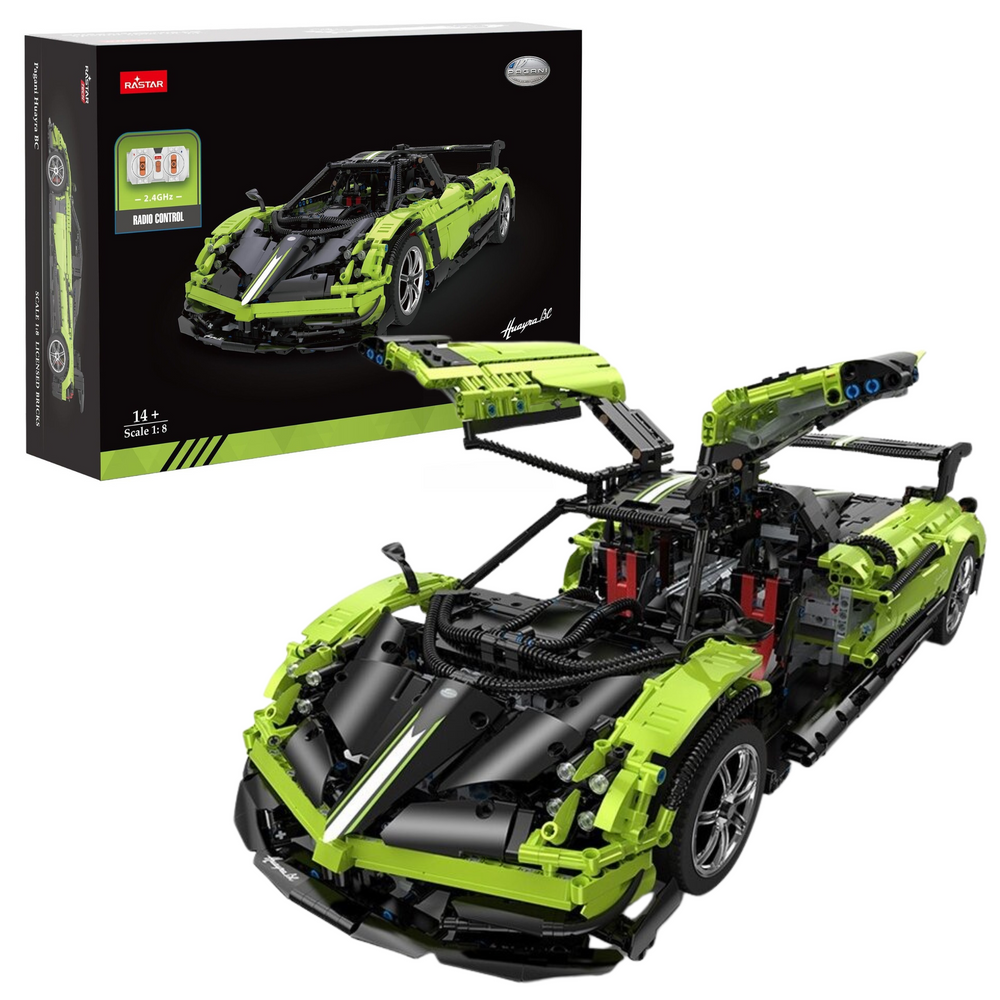 Bouwstenen RC Auto Pagani Huayra BC 1:8 Rastar (2)