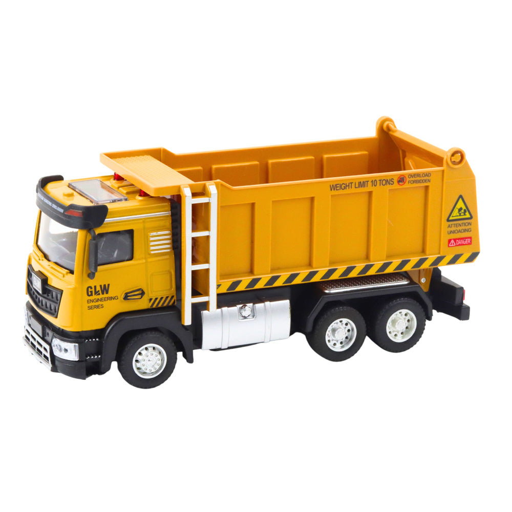 Bouwvoertuig gele kiepwagen (2)
