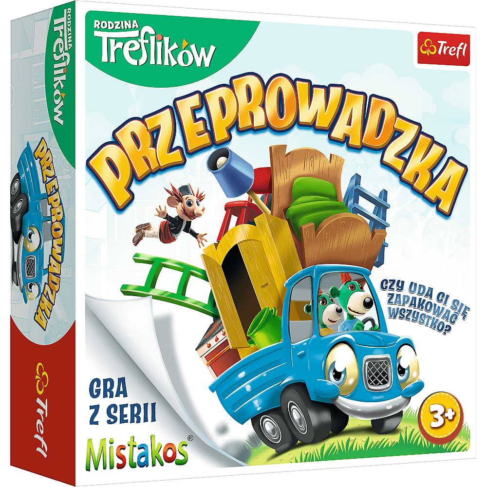 Behendigheidsspel - Verhuizen met de Treflik-familie - Trefl 02071