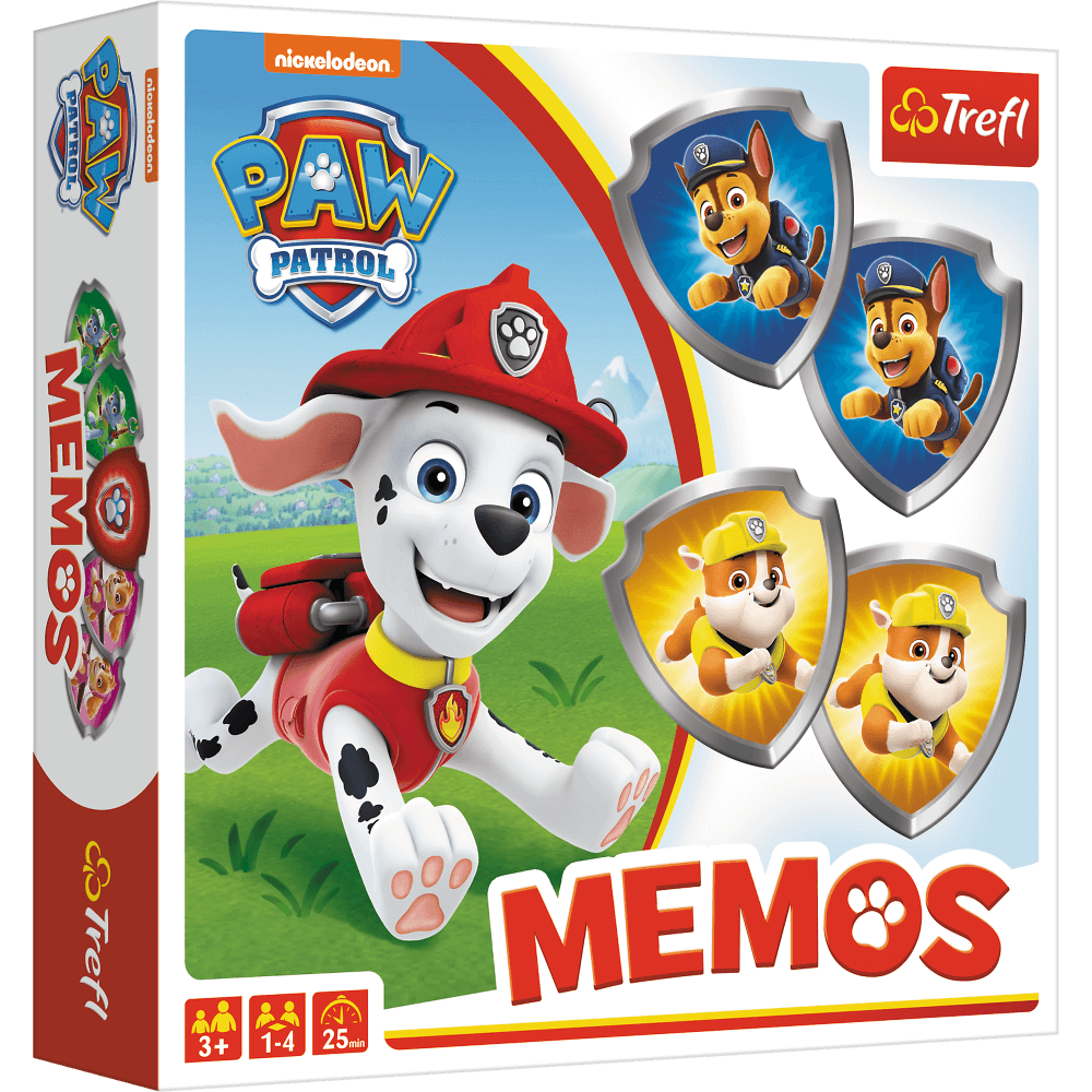 Geheugenspel Paw Patrol Memos – Trefl 01892
