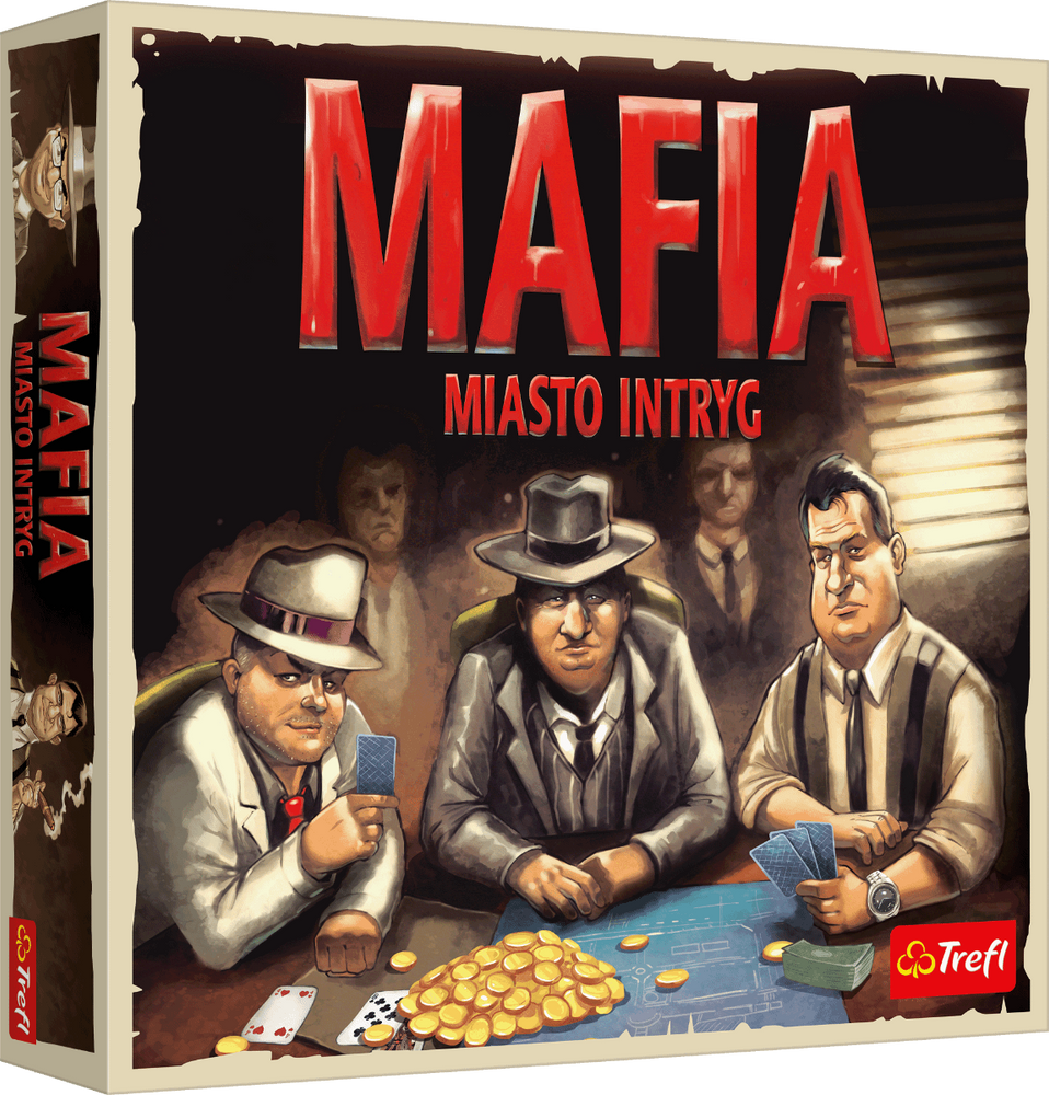 Gezelschapsspel - Mafia Stad vol intriges - Trefl 02297