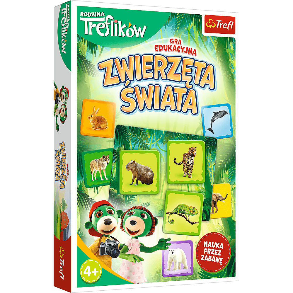 Kinderspel - Dieren van de Wereld Treflik Familie - Trefl 02337