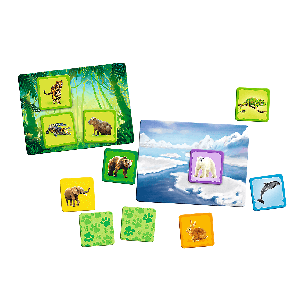 Kinderspel - Dieren van de Wereld Treflik Familie - Trefl 02337 (2)