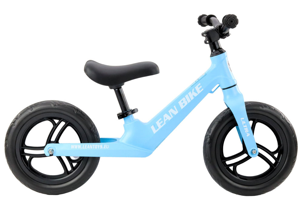 Loopfiets ULTRA lichtgewicht magnesium frame blauw