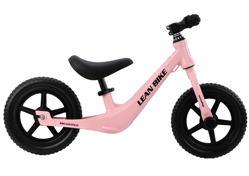 MAGNEZIO loopfiets licht magnesium frame roze
