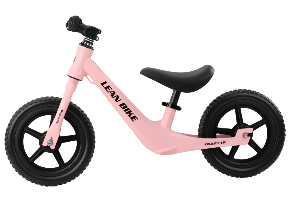 MAGNEZIO loopfiets licht magnesium frame roze