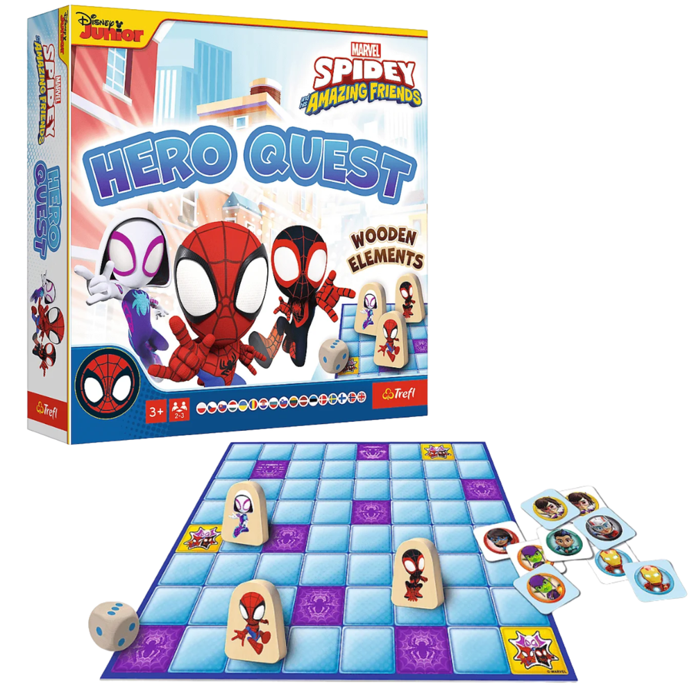 Hero Quest Spidey Spider-Man bordspel Trefl 02436