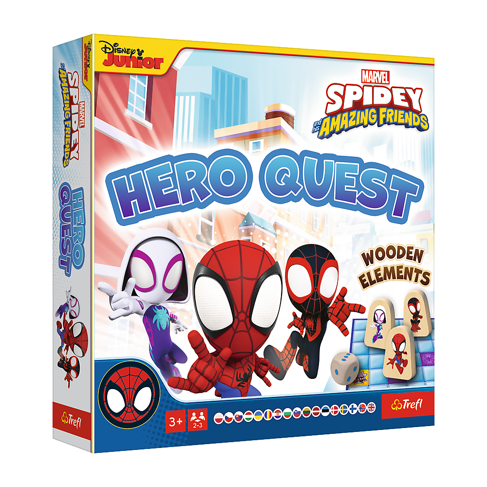 Hero Quest Spidey Spider-Man bordspel Trefl 02436 (2)