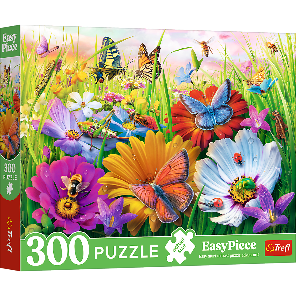 Puzzel - 300 EasyPiece - Insecten in de wei Trefl 23103