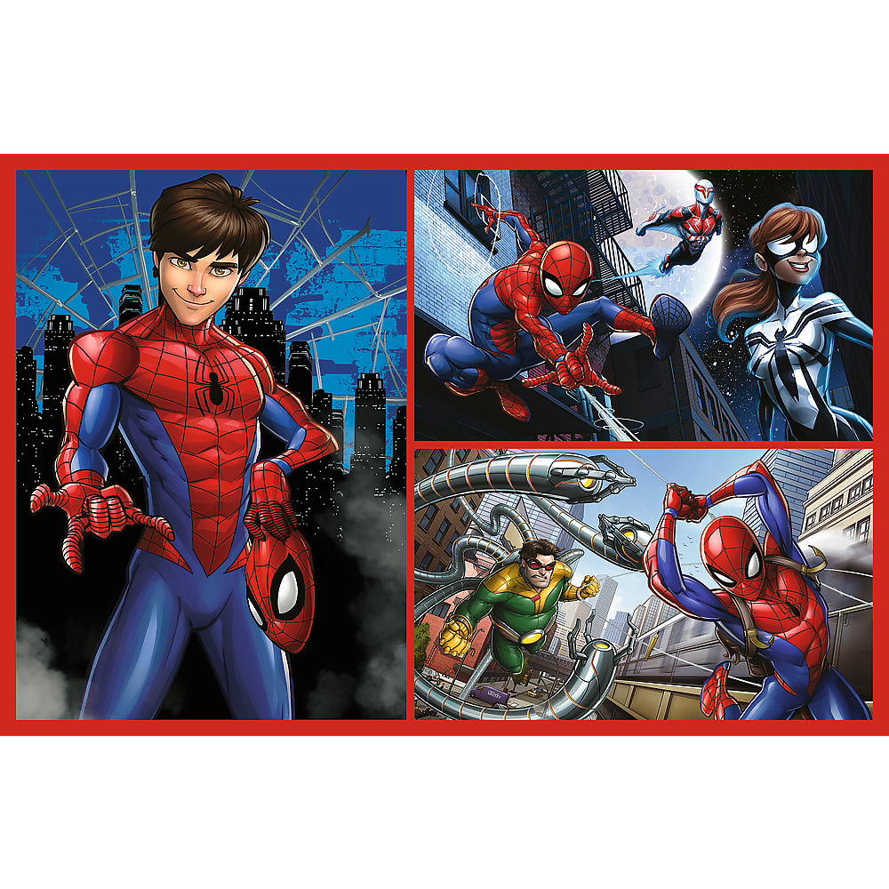 Puzzel - 2x70 - Spinnenverhalen - Disney Marvel Spiderman Trefl 34443 (2)