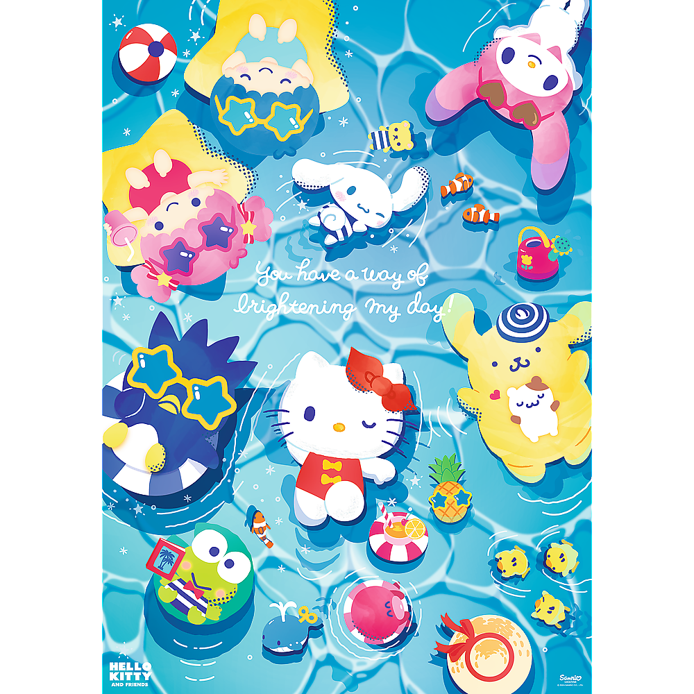 Puzzel – 1000 Premium Plus – Hello Kitty Zomerontspanning Trefl 12067