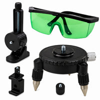4D Laserwaterpas 16 lijnen tas 2 batterijen groen (6)