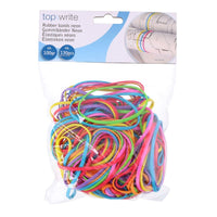 Topwrite - Neonkleurige elastiekjes 130 st