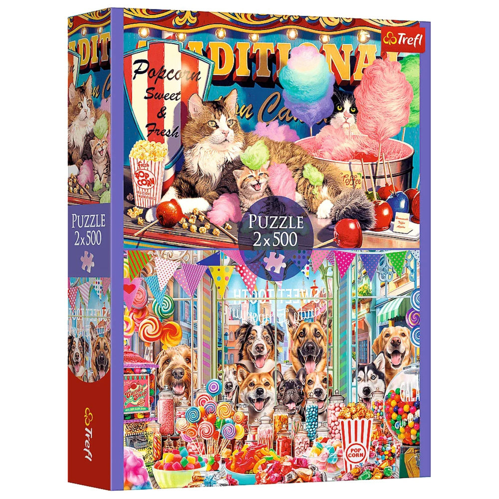 Puzzel - 2x500 - Fluffy Friends Trefl 37495