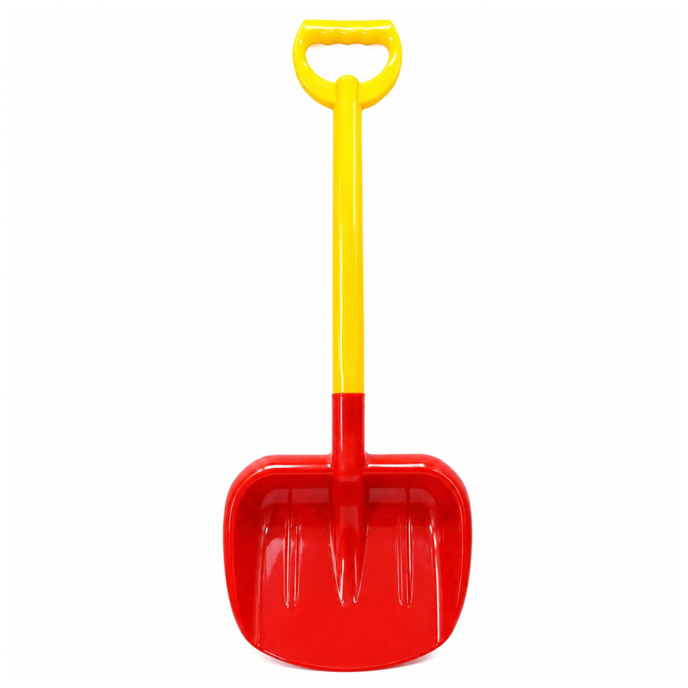 Grote kindersandschop 63 cm rood en geel (2)