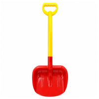 Grote kindersandschop 63 cm rood en geel (2)
