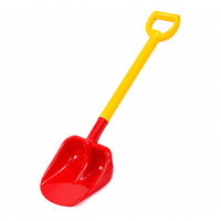 Grote kindersandschop 63 cm rood en geel (3)
