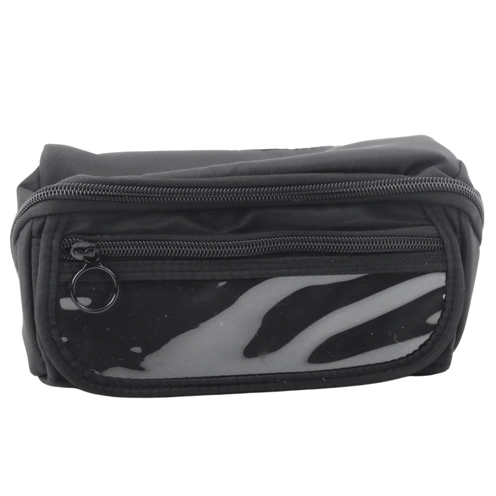 Etui schoolset, uitbreidbaar, ruim, zwart, 20x10cm (3)