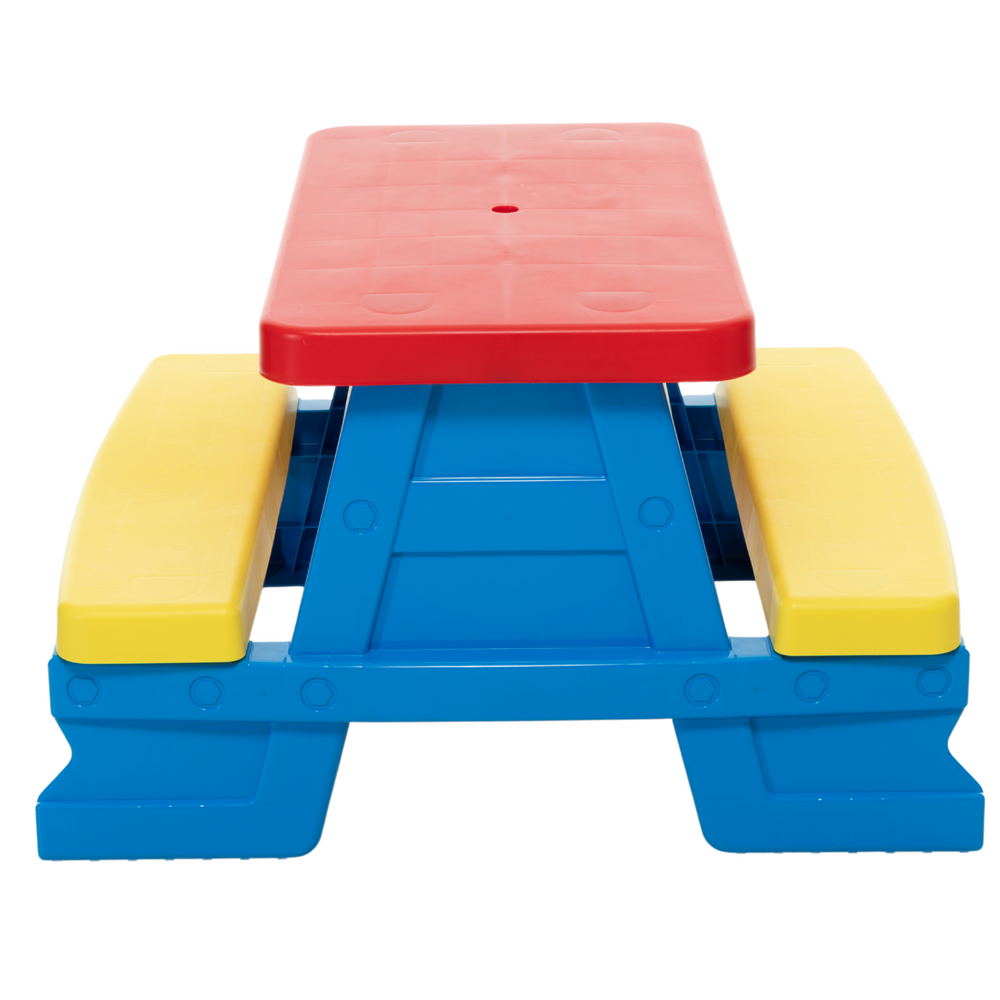 Dorex Blauwe tuintafel- en bankset voor kinderen 5067 (2)