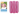Opblaasbaar kussen 38 x 25 cm roze Bestway 52127