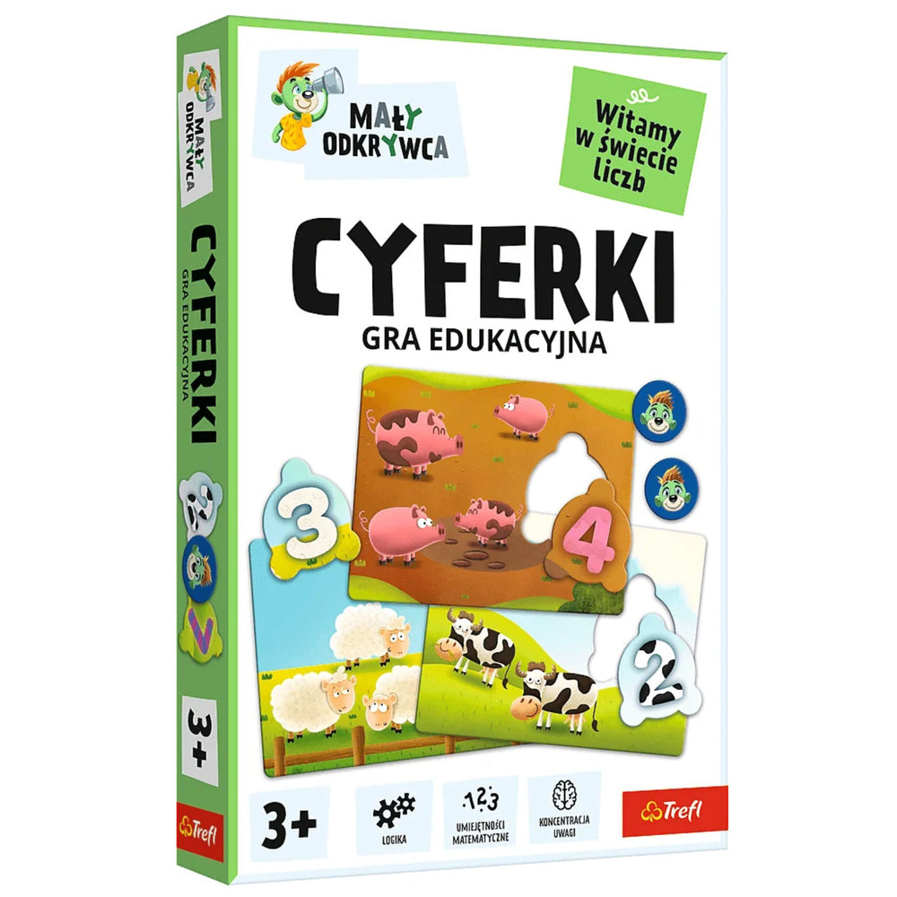 SPEL - Kleine ontdekkingsreiziger cijfers Trefl 02810