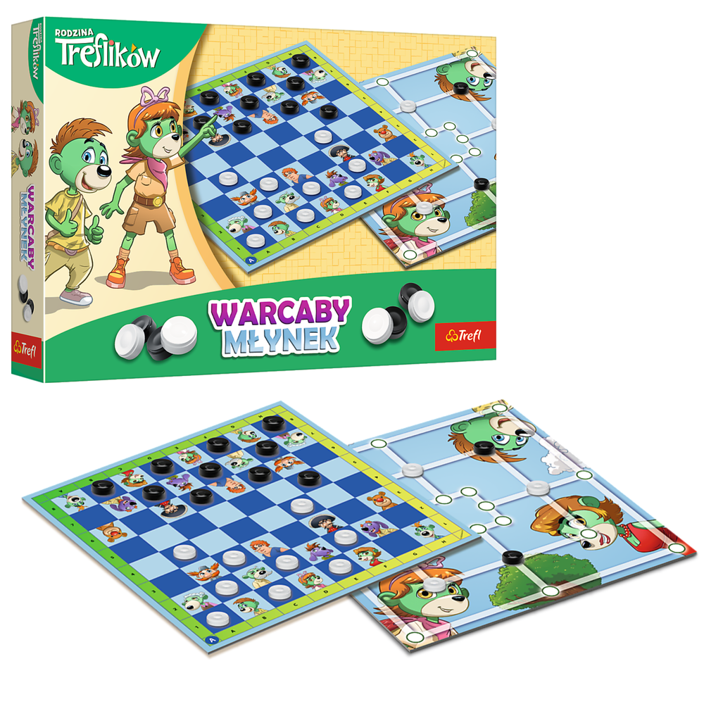 SPEL - Dam en Molen Trefl Familie Trefl 02658