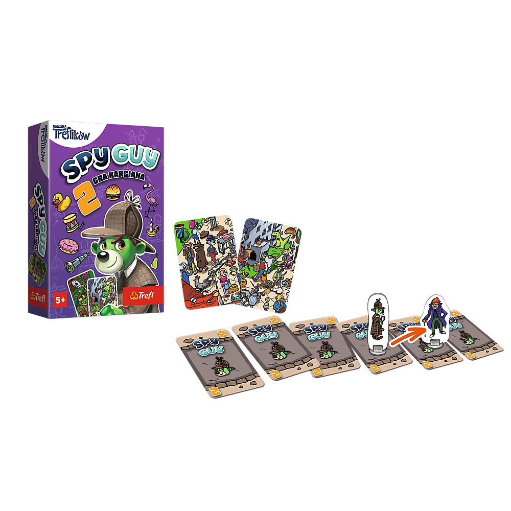 SPEL - Spy Guy kaartspel 2 van Trefl 02817 (2)