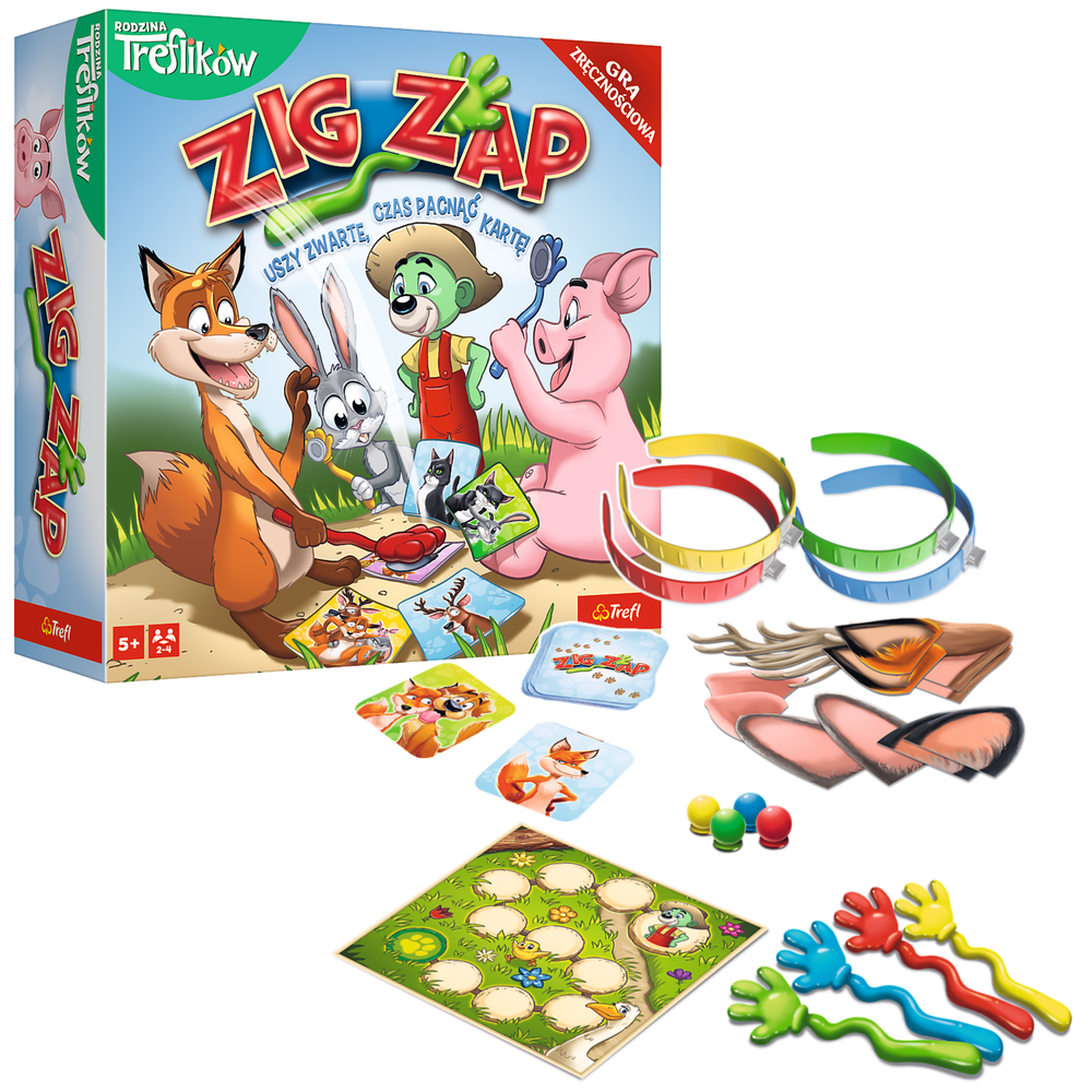 SPEL - ZIG ZAP Treflik Family Trefl 02821 (2)