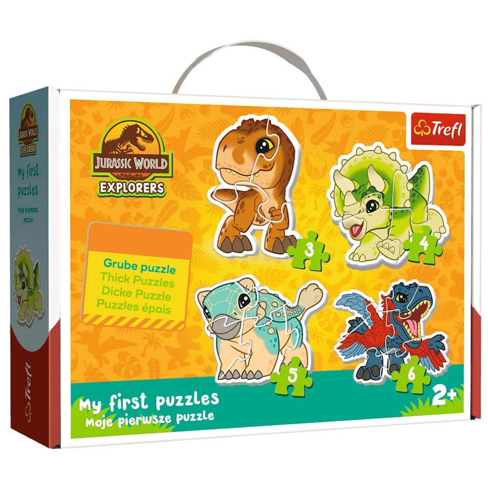 Baby Classic Puzzel – Schattige Dinosaurussen – Jurassic World Trefl 36138