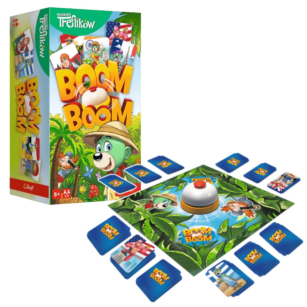 02822 SPEL - Boom Boom Treflik Family Trefl